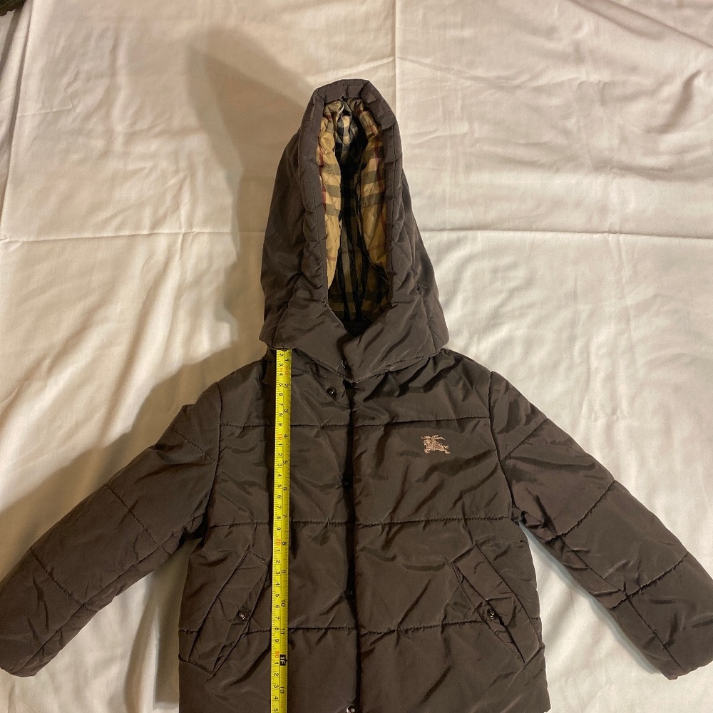 Burberry infant puffer jacket